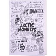 Deffter Music Of The Word Arctıc Monkeys Sert Kapak 14X20 Çizgili 96 Sayfa Not Defteri