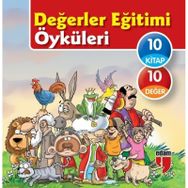 Değerler Eğitimi Öyküleri Seti - 10 Kitap Takım - Büyük Boy - Kolektif