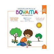 Değerlerimizle Boyama Kitabı 3-Türkiye Diyanet Vakfı Yayınları