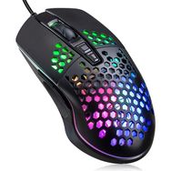 Deiog G11 Siyah Kablolu RGB Oyuncu Mouse