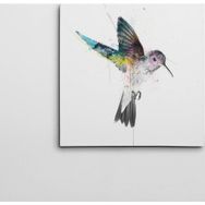 Dekolata Arı Kuşu Kare 50x50 cm Kanvas Tablo