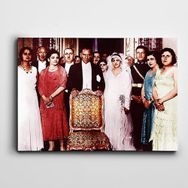 Dekolata Atatürk Davette 100x140 cm Kanvas Tablo