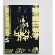 Dekolata Atatürk Kitap Okurken 50x70 cm Kanvas Tablo