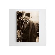 Dekolata Atatürk Mersin'de 1923 60x85 cm Kanvas Tablo
