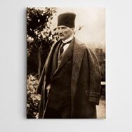 Dekolata Atatürk Mersin'de 1923 85x120 cm Kanvas Tablo