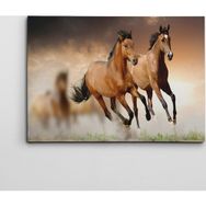 Dekolata Atlar 3 40x60 cm Kanvas Tablo