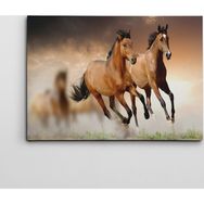 Dekolata Atlar 3 70x100 cm Kanvas Tablo