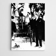 Dekolata Başöğretmen Atatürk 20x30 cm Kanvas Tablo