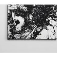 Dekolata Çığlık 40x60 cm Kanvas Tablo