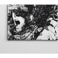 Dekolata Çığlık 70x100 cm Kanvas Tablo