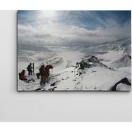 Dekolata Dağcılar 70x100 cm Kanvas Tablo