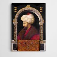 Dekolata DK001569 Fatih Sultan Mehmet 70x100 cm Kanvas Tablo