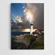 Dekolata DK001790 Deniz Feneri 25x35 cm Kanvas Tablo
