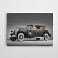 Dekolata Duesenberg Retro 20x30 cm Kanvas Tablo