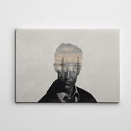 Dekolata Düşünceler 50x70 cm Kanvas Tablo