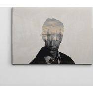 Dekolata Düşünceler 70x100 cm Kanvas Tablo