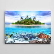 Dekolata Egzotik Ada 100x140 cm Kanvas Tablo