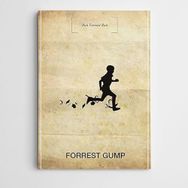 Dekolata Forrest Gump 40x60 cm Kanvas Tablo