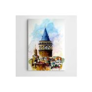 Dekolata Galata Kulesi 70x100 cm Kanvas Tablo