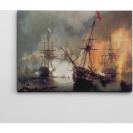 Dekolata Gemiler 40x60 cm Kanvas Tablo