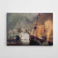 Dekolata Gemiler 50x70 cm Kanvas Tablo