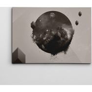 Dekolata Gezegen 40x60 cm Kanvas Tablo