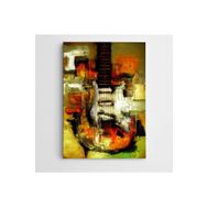 Dekolata Gitar Modern Sanat 70x100 cm Kanvas Tablo