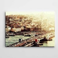 Dekolata Haliç Nostalji 140x200 cm Kanvas Tablo
