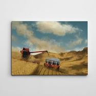 Dekolata Hasat Zamanı 50x70 cm Kanvas Tablo