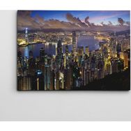 Dekolata Hong Kong 2 70x100 cm Kanvas Tablo