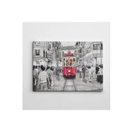 Dekolata İstikal Caddesi 70x100 cm Kanvas Tablo