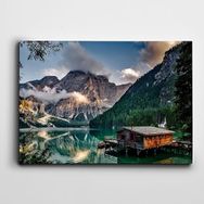 Dekolata İtalya Manzara 60x85 cm Kanvas Tablo