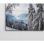 Dekolata Karlı Dağ 2 50x70 cm Kanvas Tablo