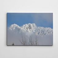 Dekolata Karlı Dağ 70x100 cm Kanvas Tablo