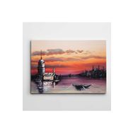 Dekolata Kız Kulesi Manzara 70x100 cm Kanvas Tablo