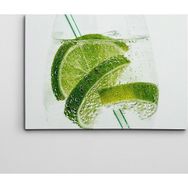 Dekolata Limon Dilimleri 40x60 cm Kanvas Tablo