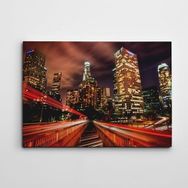 Dekolata Los Angeles 70x100 cm Kanvas Tablo