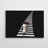 Dekolata Merdivenler 40x60 cm Kanvas Tablo