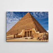 Dekolata Mısır Piramiti 40x60 cm Kanvas Tablo