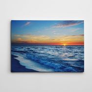 Dekolata Okyanus ve Sahil 20x30 cm Kanvas Tablo