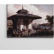 Dekolata Osmanlı Şadırvan 40x60 cm Kanvas Tablo