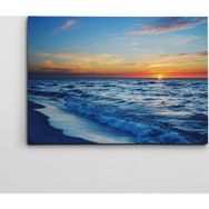 Dekolata Sahil ve Okyanus 70x100 cm Kanvas Tablo