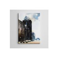 Dekolata Şehir ve Binalar Mini 50x70 cm Kanvas Tablo