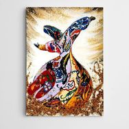 Dekolata Semazen 30x40 cm Kanvas Tablo