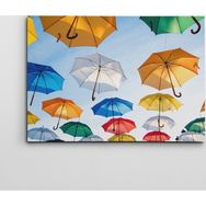 Dekolata Şemsiyeler 50x70 cm Kanvas Tablo