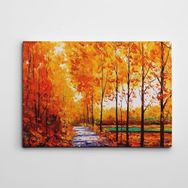 Dekolata Sonbahar 2 40x60 cm Kanvas Tablo