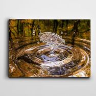 Dekolata Su Damlacığı 85x120 cm Kanvas Tablo