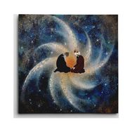 Dekolata Sufi Kare 50x50 cm Kanvas Tablo