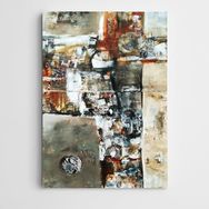Dekolata Sultan Ahmet Cami Soyut 25x35 cm Kanvas Tablo