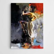 Dekolata Tango Modern Sanat 20x30 cm Kanvas Tablo